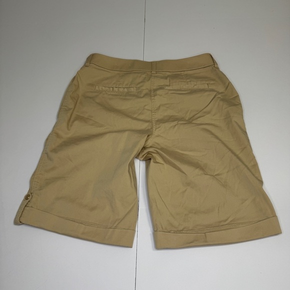 Chico’s Bermuda Shorts Size 00 (US 0/XS) Khaki Stretch Utility Casual - Picture 5 of 15